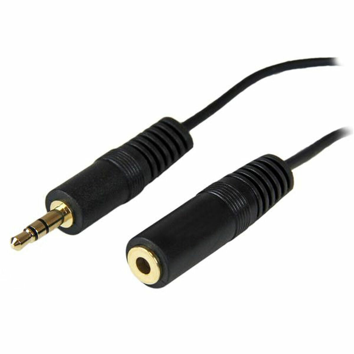 Jack Extension Cable (3.5 mm) Startech MU12MF 3,7 m Black-0