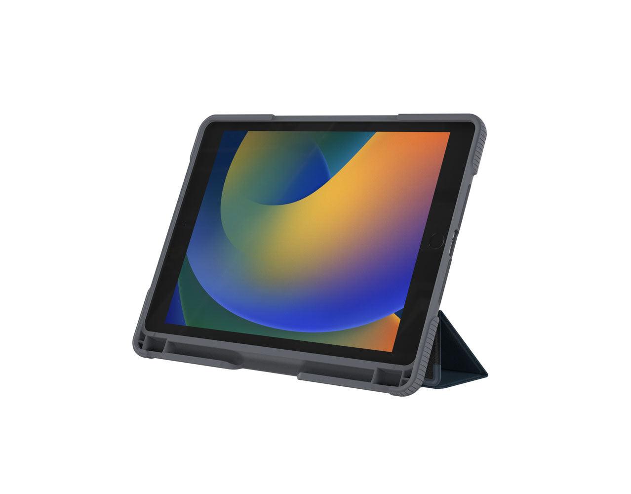 Folio Academy iPad 10.2" (7/8/9th gen) – Bleu