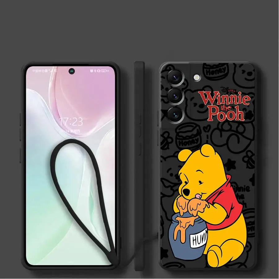 Case for Samsung Galaxy A11 A12 A34 A13 A14 A35 A51 A24 A36 A26 A15 A16 A22 A52 Soft Cover Winnie The Pooh Disney