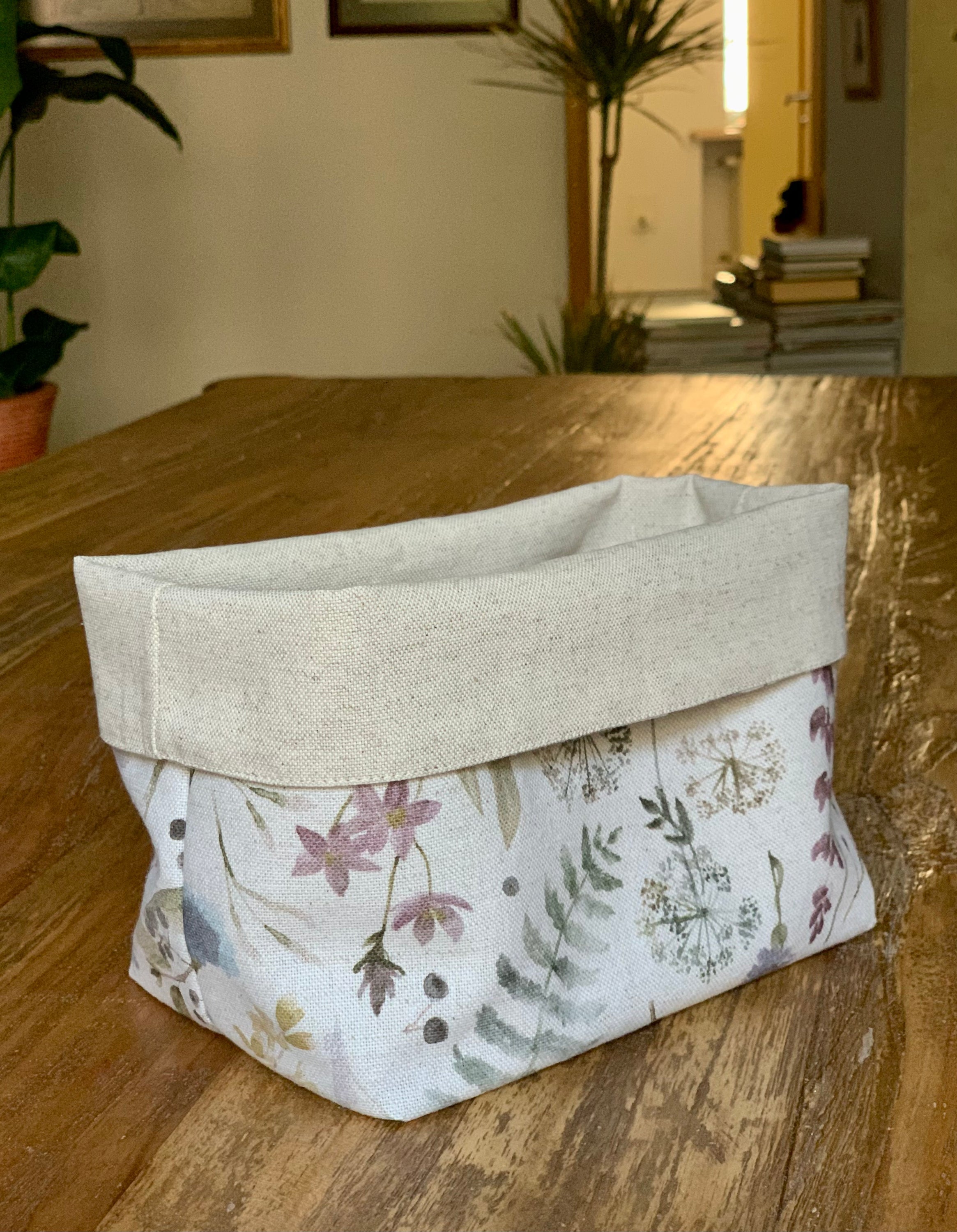 Bread cloth h=20cm, Linen-Cotton Mix, Printed | Aitana