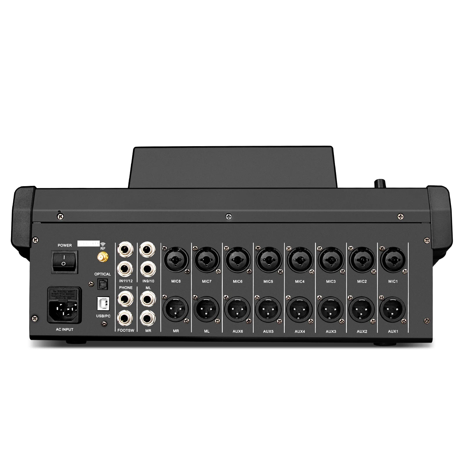 MD12 Professional Mixing Console 12 Channel Mezclador Digital Audio Mixer for Studio /Live Performances/Church