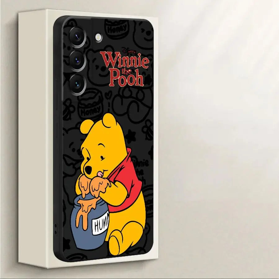 Case for Samsung Galaxy A11 A12 A34 A13 A14 A35 A51 A24 A36 A26 A15 A16 A22 A52 Soft Cover Winnie The Pooh Disney